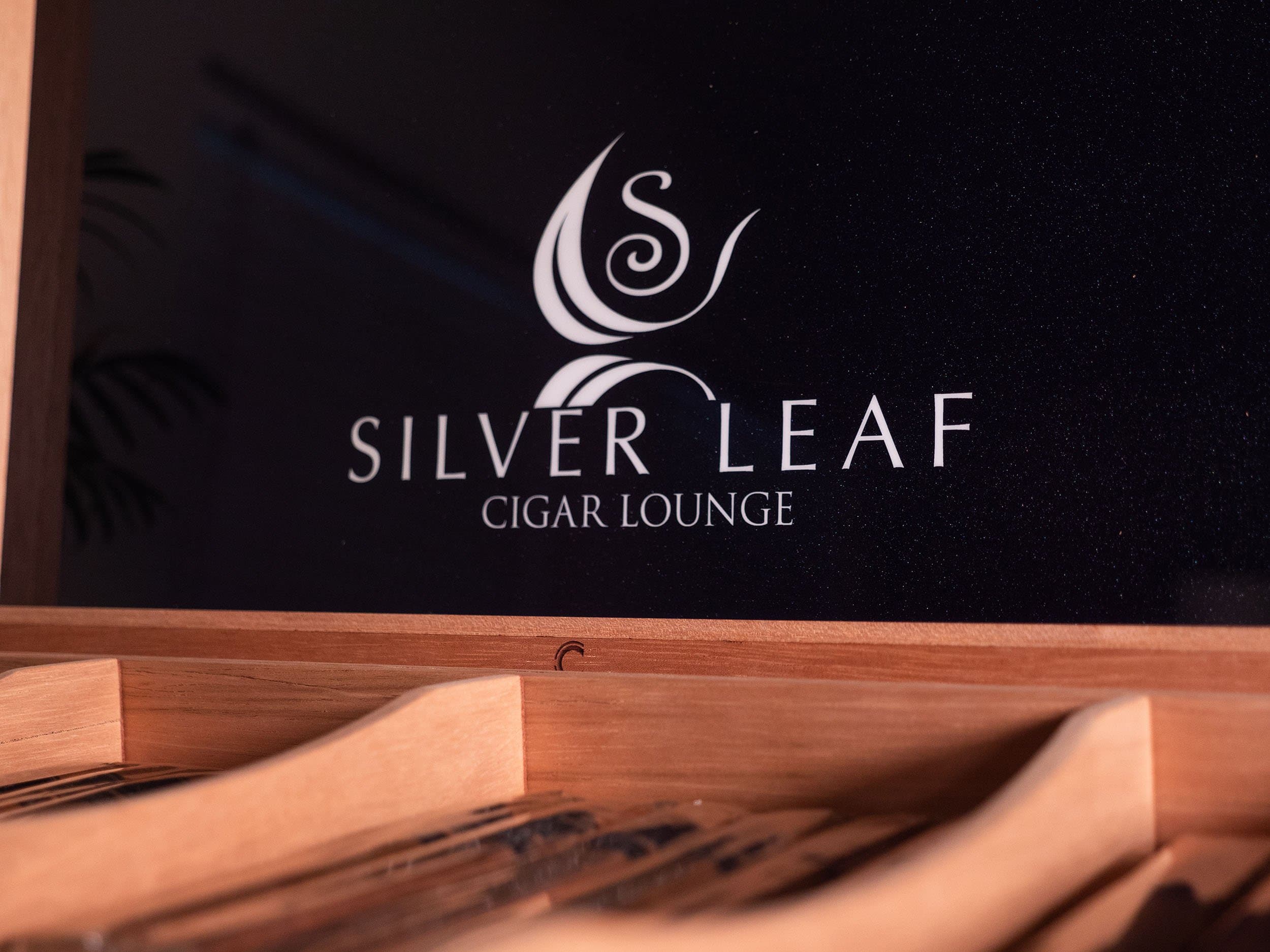 The Meridian: branded high gloss luxury humidor