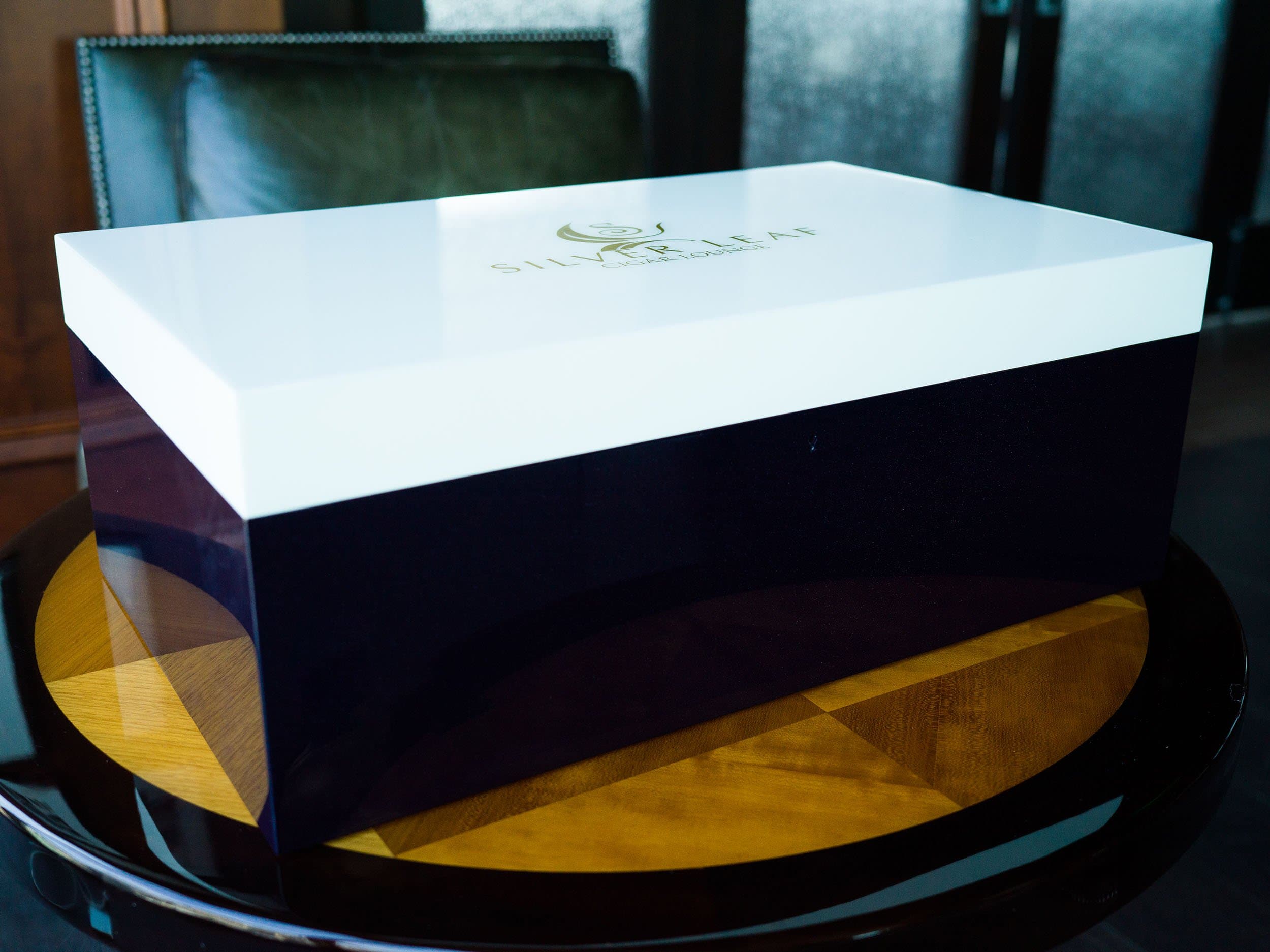 The Opaline: heirloom luxury high gloss humidor