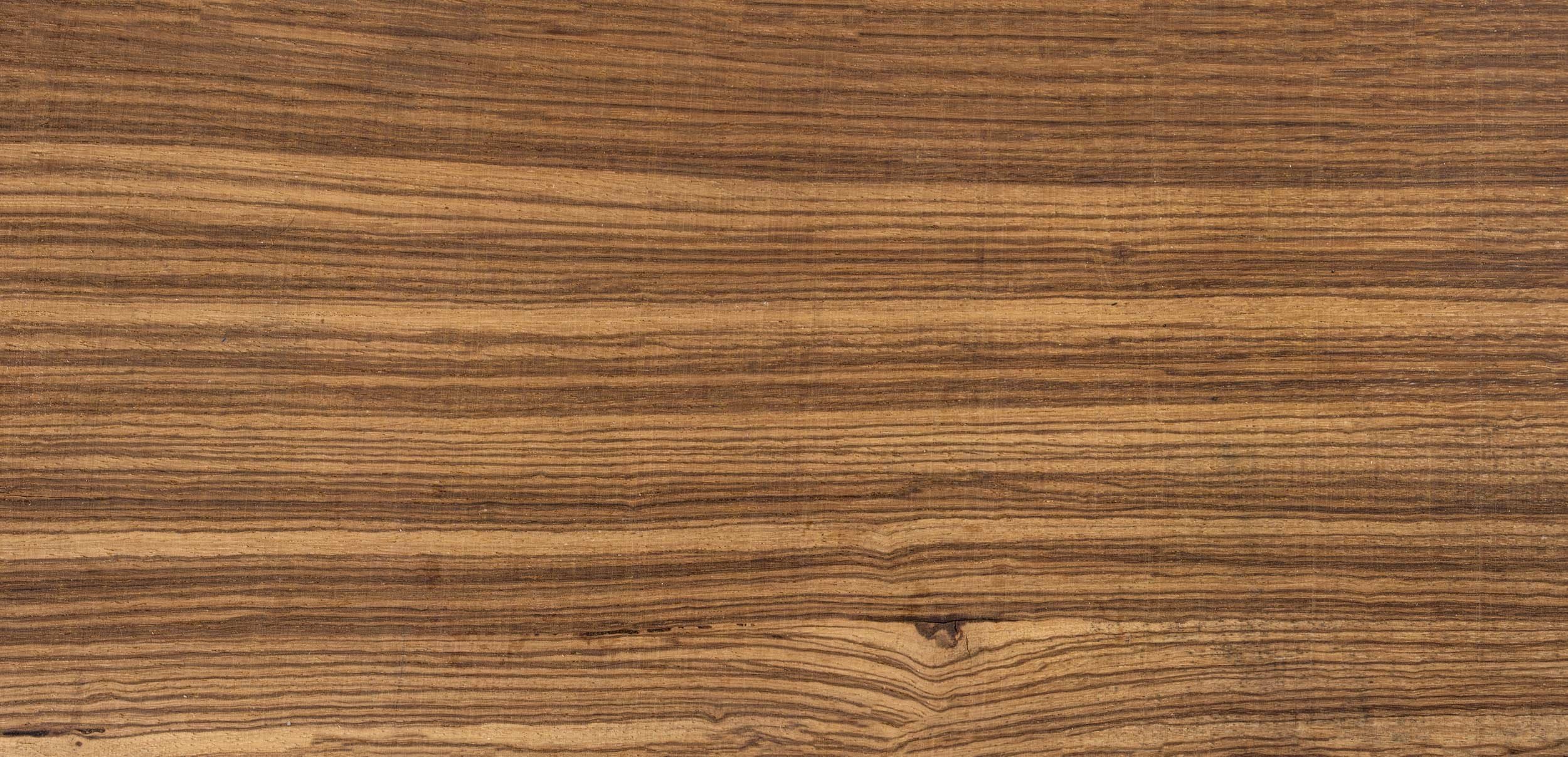 Quarter-cut Zebrano