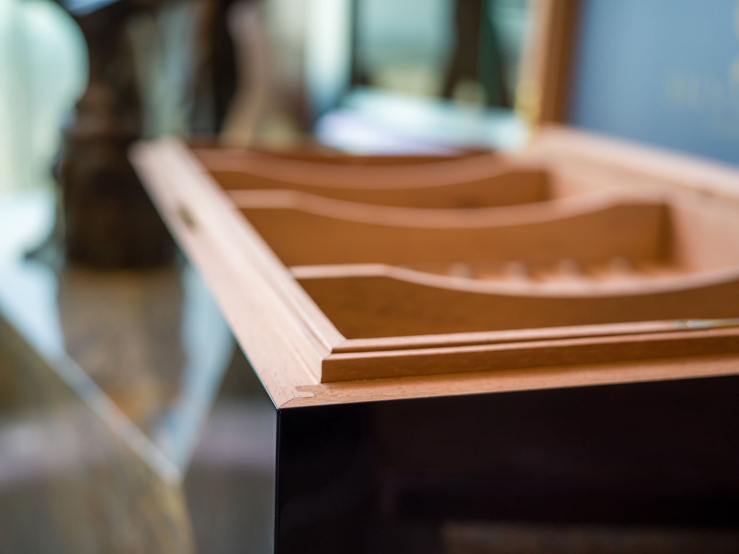 The Umbra: texas craftmanship precision luxury humidor