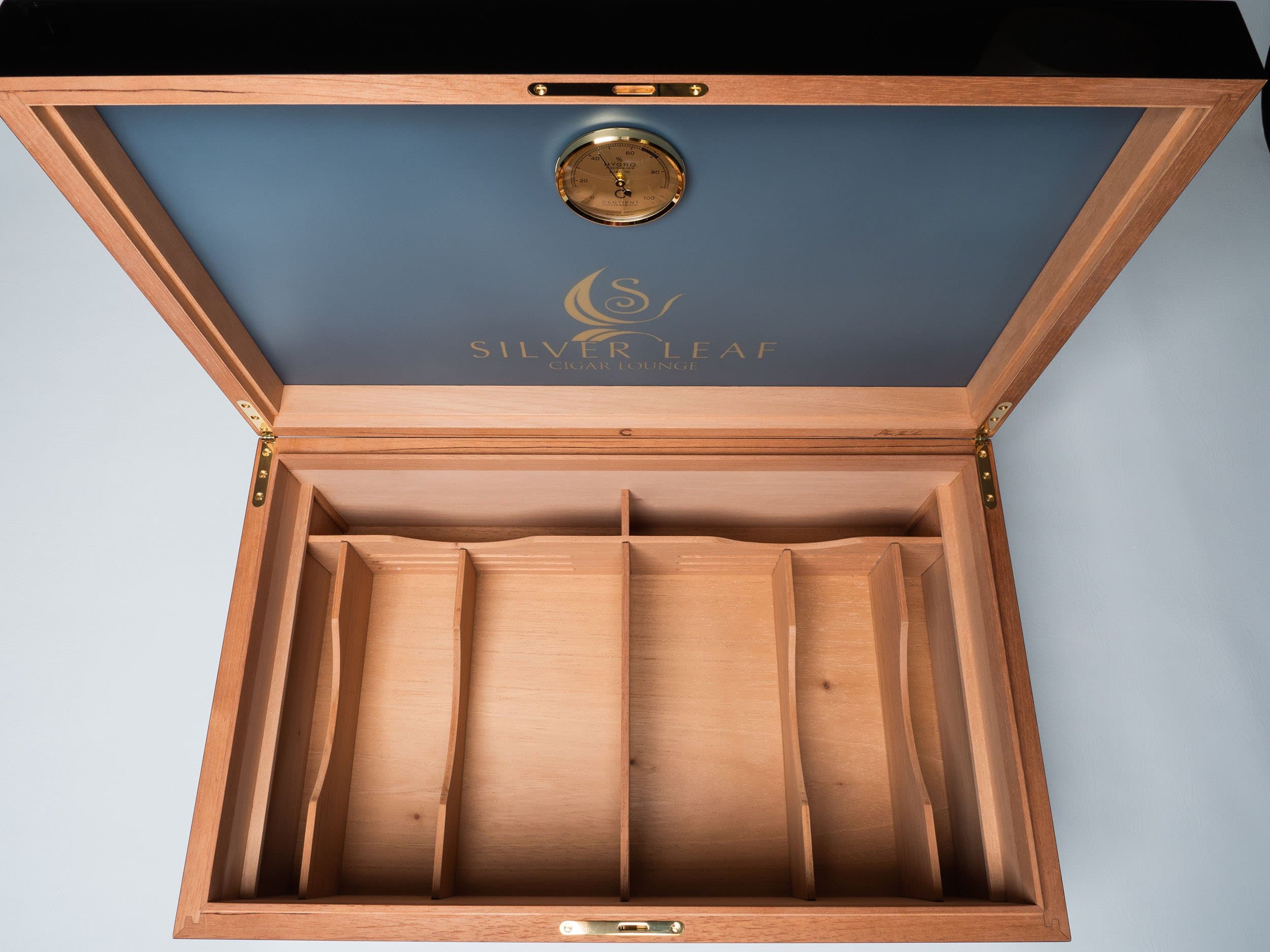The Umbra: precision humidor cedar brass hardware
