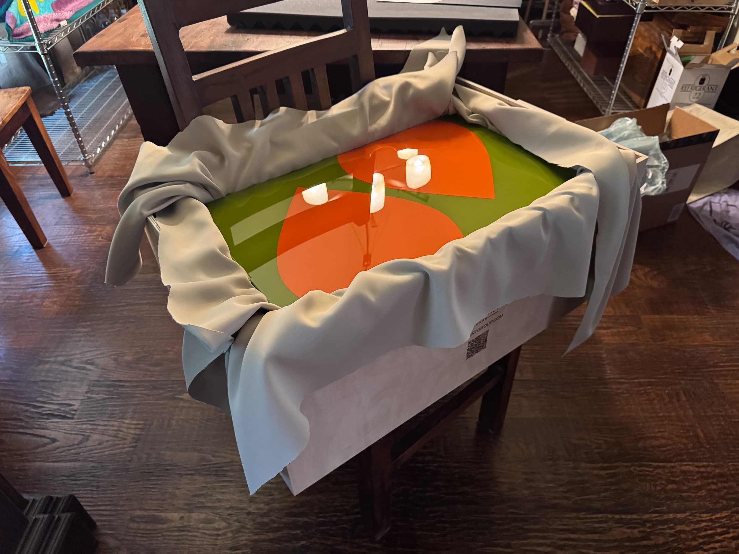 The Orangerie: centient luxury avocado green orange humidor wrapped unboxing