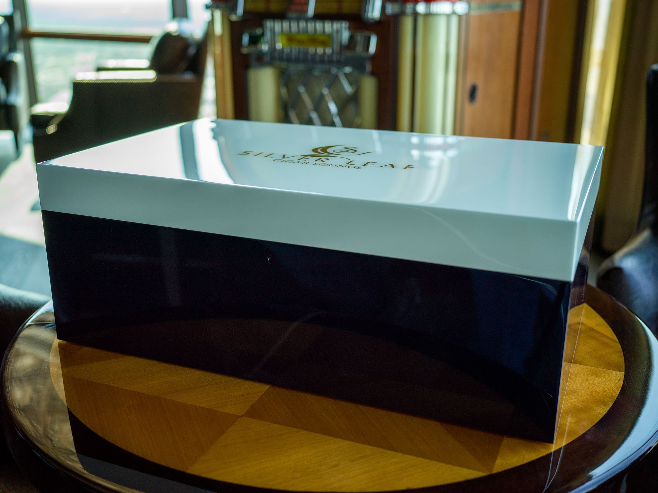 The Opaline: luxury home high gloss humidor